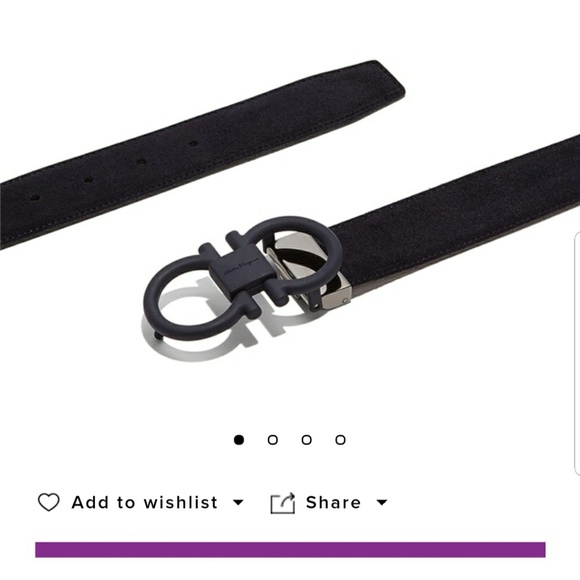 Salvatore Ferragamo Other - Salvatore Ferragamo black leather  belt